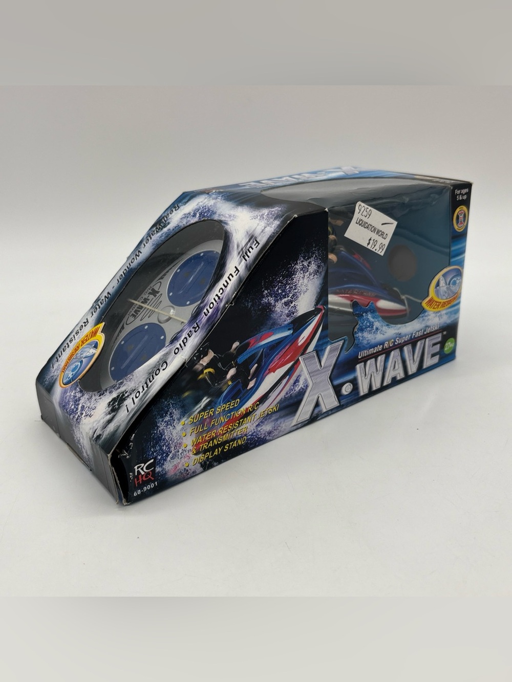 Radio Shack X-Wave Ultimate R/C Super Fast Jetski Water Resistant New Sealed